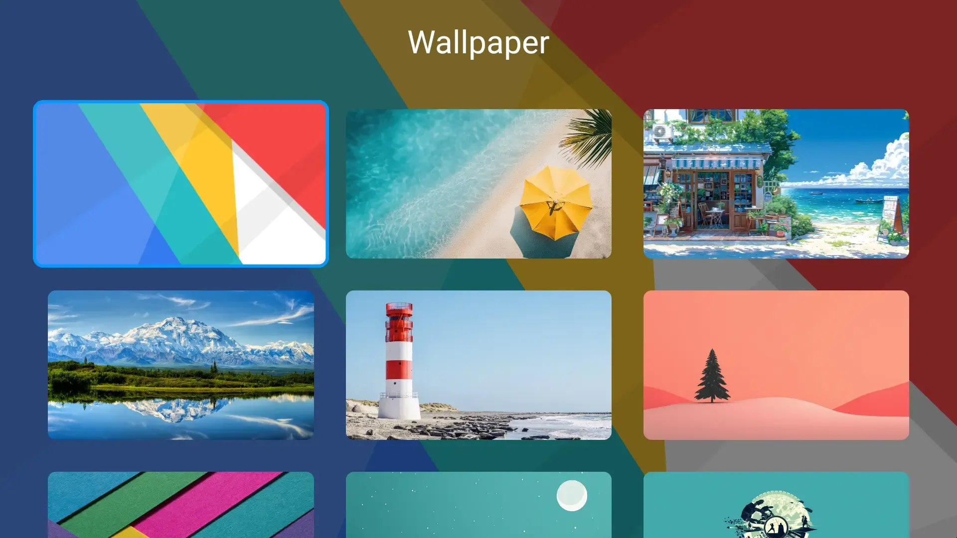 VELEC wallpaper settings